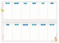 Blick in den Kalender