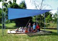 Sonnenschutzanlage Rechteck, 4 x 6 m