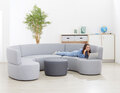 Sofa-Serie Curve – Hocker - Stellbeispiel