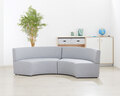 2x Sofa-Serie Curve Außenbogen aneinander gestellt