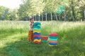 MeinKreativStein und MyFunStones auf der Wiese