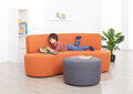 Sofa-Serie Curve – 3er-Sofa mit Kindern