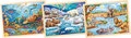 Einlegepuzzle-Set Tiere, 3-teilig