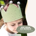 Krone Musselin - mint