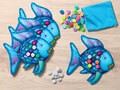 Der Regenbogenfisch - Glitzerbingo Inhalt