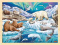 Einlegepuzzle Arktis