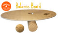 Balanceboard mit Kugel und Rolle + Spielgut-Siegel