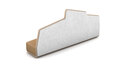 Sofa Edge mit zweiter Ebene in hellbraun