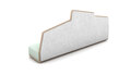 Sofa Edge mit zweiter Ebene in eisblau