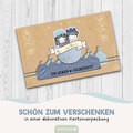 Krone Musselin - blau