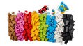 LEGO® Classic Kreative Bunte Steine auf Haufen