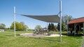 Sonnenschutzanlage Rechteck, 4 x 5 m