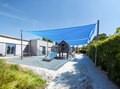 Sonnenschutzanlage Quadrat, 4 x 4 m