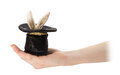 Mini Zauberhut mit Hand