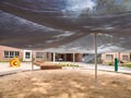 Sonnenschutzanlage 8-eck, ø 6,4 m