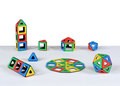 Polydron Magnetic Gruppen-Set Bausteine