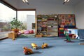 Tretford Teppich im Raum mit Spielzeug