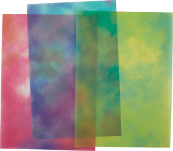 Produktbild von Transparentpapier Nebel, 115 g/m², 50 x 60 cm, 10 Bogen