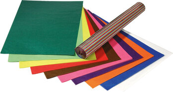 Produktbild von Transparent-/Drachenpapier 42 g/m², 10 Farben 70 x 100 cm, 25 Bogen