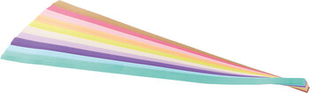 Produktbild von Flechtstreifen Pastell 130 g/m² L 50 x B 1,5 cm, 200 Streifen