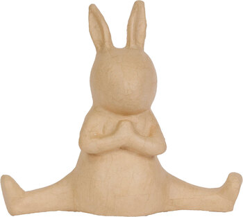 Produktbild von Décopatch Yoga Kaninchen XL B 46 x H 41 x T 18 cm, 1 Stück