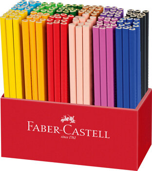 Produktbild von Faber-Castell dreikant Buntstifte im 144er Kartonköcher