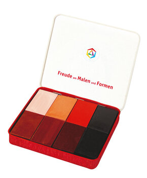 Produktbild von Stockmar Wachsmalblöcke - Farben der Welt, 8 Blöcke im Blechetui