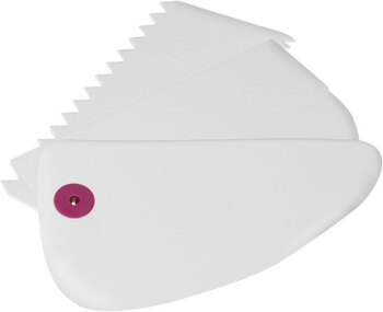 Produktbild von Farbspachtel/ Teigspachtel 3er-Set, 3 verschiedene Formen