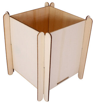 Produktbild von Holzboxen zum Stecken, 4er-Set