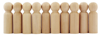 Produktbild von Große Holz-Knubbels