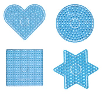 Produktbild von Hama Maxi-Stiftplatten, Grundformen, 4er-Set 