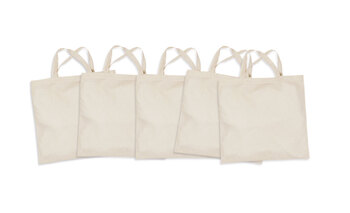 Produktbild von Einkaufstaschen 5er-Set natur B 37 x H 42 cm 