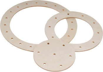 Produktbild von Fädelringe 9-tlg. ø 10, 15 und 20 cm