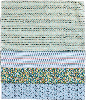 Produktbild von Stoffstücke Geometrie, à B 45,5 x H 55 cm, 4 Stück