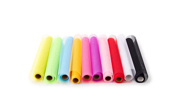 Produktbild von Tüll-Sortiment XL 10 Farben, L 5 m x B 50 cm, 10 Rollen