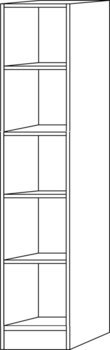 Produktbild von Regalschrank Solid