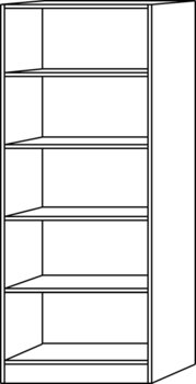 Produktbild von Regalschrank Solid