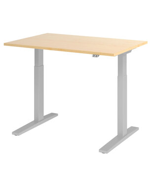 Produktbild von Sitz-Steh-Arbeitsplatz Basic L 120 x B 80 x H 70-120 cm