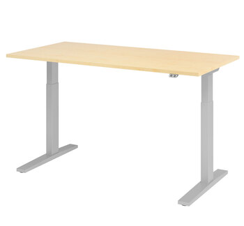 Produktbild von Sitz-Steh-Arbeitsplatz Basic L 160 x B 80 x H 70-120 cm