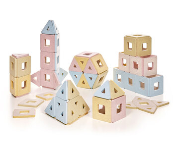 Produktbild von Polydron KinderMag Gruppen-Set durchgefärbt