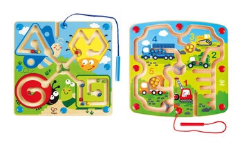 Produktbild von Labyrinthset Motorfahrzeuge und Kleine Tierwelt, 2er Set
