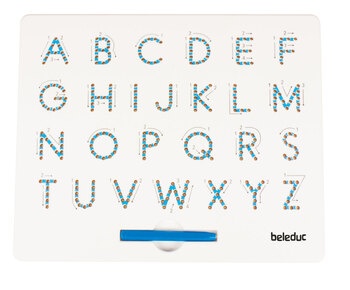 Produktbild von Magnetische Zeichentafel Buchstaben 