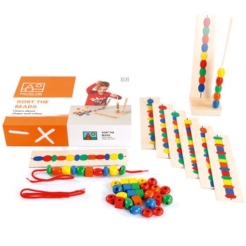 Produktbild von Sortiere die Perlen - Toys for Life-Spiel