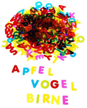 Produktbild von Transparente Großbuchstaben 