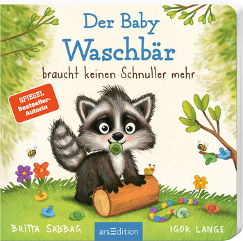 Produktbild von Der Baby Waschbär braucht  keinen Schnuller mehr