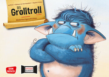 Produktbild von Der Grolltroll – Kamishibai-Bildkartenset