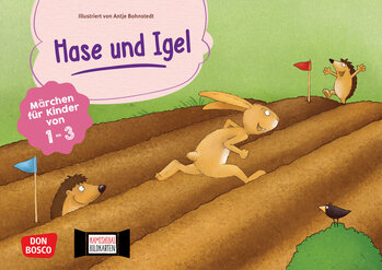 Produktbild von Hase und Igel. Kamishibai Bildkartenset