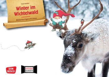 Produktbild von Winter im Wichtelwald – Kamishibai-Bildkartenset