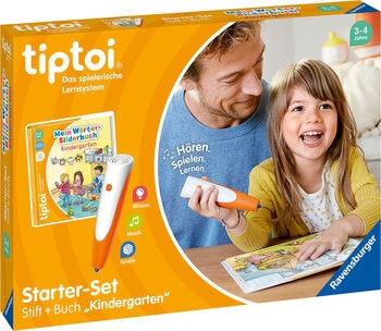 Produktbild von tiptoi® - Starter-Set Stift+Buch Kindergarten