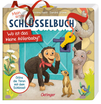 Produktbild von Mein erstes Schlüsselbuch. Wo ist das kleine Affenbaby?